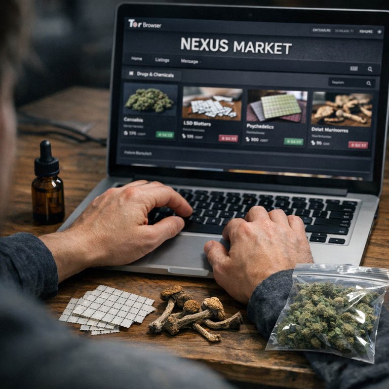 nexus market url